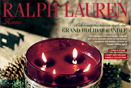 Ralph Lauren Holiday email