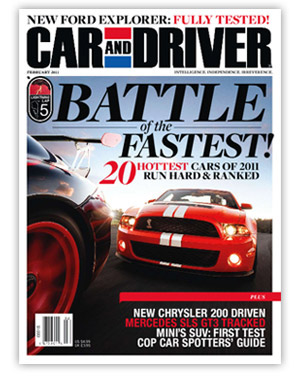 Click here to save 87% on Car and Driver