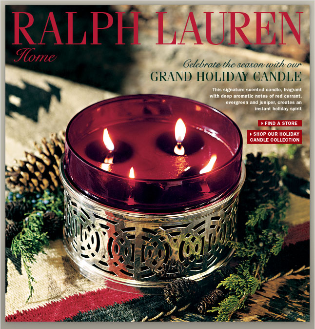 Grand Holiday Candle