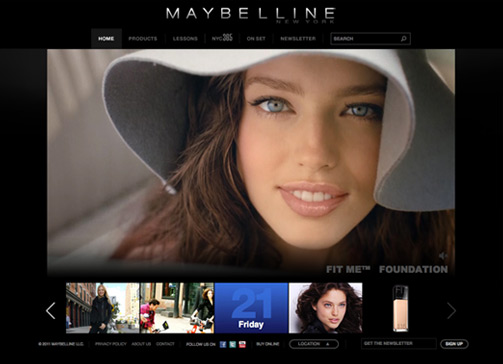 Visit us at www.maybelline.com